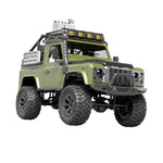 LinkMejor KF90 1/12 2.4G 4WD RC Car Rock Crawler Truck Full Proportional Control Off-Road Climbing Car with Lights RTR