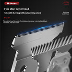 LinkMejor 2 In 1 Electric Hair Clipper Set for Men Cordless Rechargeable Trimmer Kit with LCD Display 6500 RPM