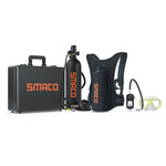 [US Direct] SMACO S700 PRO 2L Scuba Tank Black Underwater Diving Respirator 25-30mins Using Time Portable Scuba Diving Tank