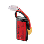 LinkMejor 2S 7.4V 1300mAh 60C LiPo Battery XT60 Plug for RC Drone