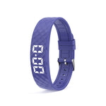 W5VP Smart Fitness Bracelet IP65 Waterproof Sleep Monitor Step Counter LED Display 45 Days Standby Activity Tracker Smart Watch for Men Women