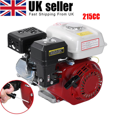 High Performance 4 Stroke Air Cooled Engine 215cc with Assembly Tools and Manual Perfect for Custom Builds