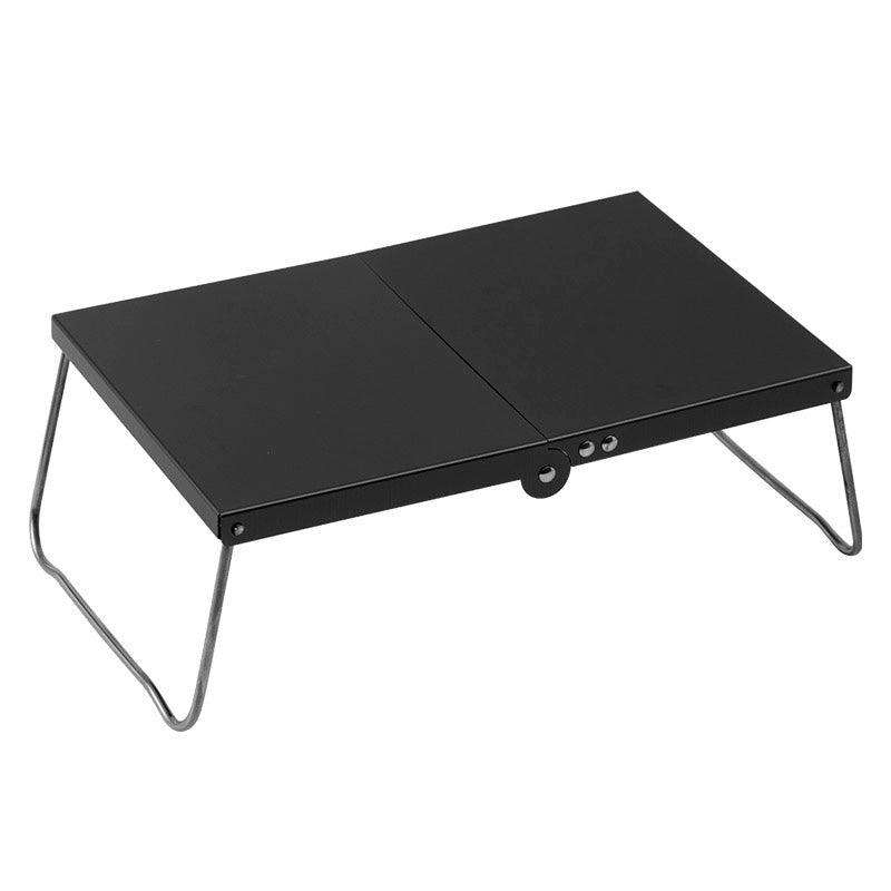 IPRee Mini Folding Table Aluminum Alloy Desktop 32 x 21 x 12 cm Portable Lightweight Camping Table Outdoor Foldable Desk