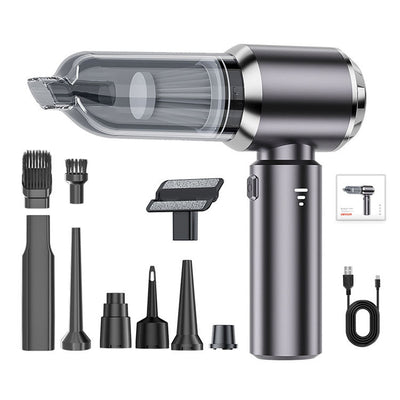Suitu 16000Pa Cordless Car Vacuum Cleaner 3 Speed Adjustable Brushless With Power Display Brushless Strong Power Display Handheld Blowing Suction Home Car Dual-Purpose