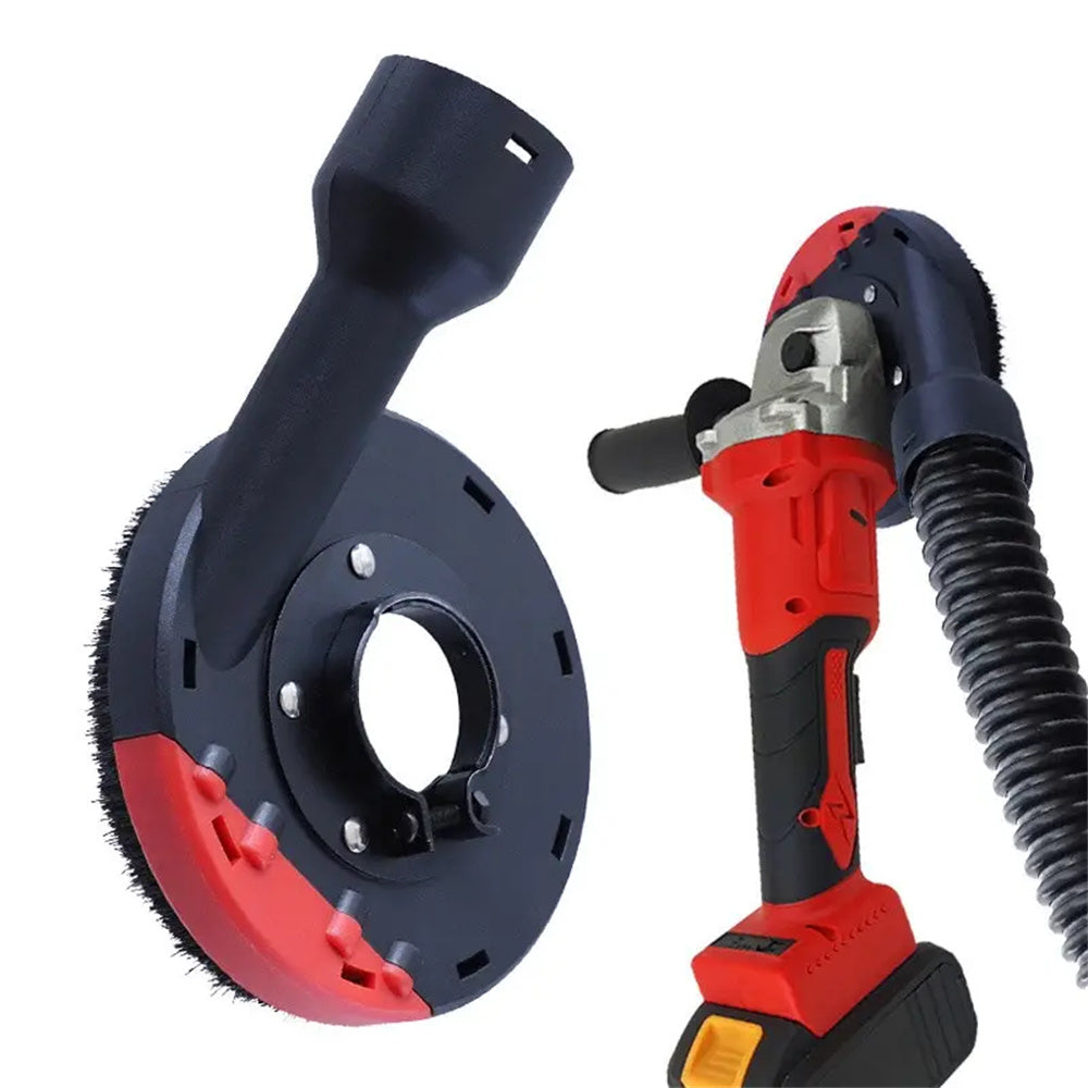 Angle Grinder Dust Shroud 140mm/5.5 Inch Surface Grinding Cover for Concrete Stone Dust Collection High-Quality Dust Collection Grinding