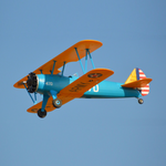 LinkMejor PT-17 Biplane 1200mm Wingspan EPO RC Airplane Scaled Fixed-wing Zoomed Aircraft KIT/PNP