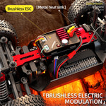 LinkMejor SG202 PRO/MAX 1/20 2.4G 4WD 40/55km/h Brushed/Brushless RC Car LED Light Off-Road Climbing Truck High Speed Full Proportional Vehicles Model RTR Toys