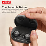 MINISOMS217 AI Translation Headset Wireless bluetooth 6.0 Earphone 15mm Drivers HD Calls 26H Playback Touch Control In-ear Sports Headphones