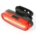 LinkMejor Bike Taillight 600mAh Battery 4 Light Modes USB Rechargeable Waterproof Bicycle Rear Light for Night Cycling