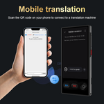 S35 AI Translator 148 Languages 19 Offline Photo Translation Real Time Voice Two Way ChatGPT DeepSeek Portable Travel Translation Device