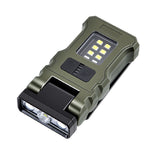 A16 Cap Clip Light 1200mAh 9 Modes Motion Sensor Headlamp Type-C Rechargeable 90° Adjustable 63g Ultralight EDC Camping Hat Light