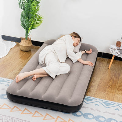 IPRee Air Cushion Inflatable Mattress Camping Air Cushion Bed With Built-In Pillow Foldable Storage Suitable For Home, Camping, SUV, Truck Tent