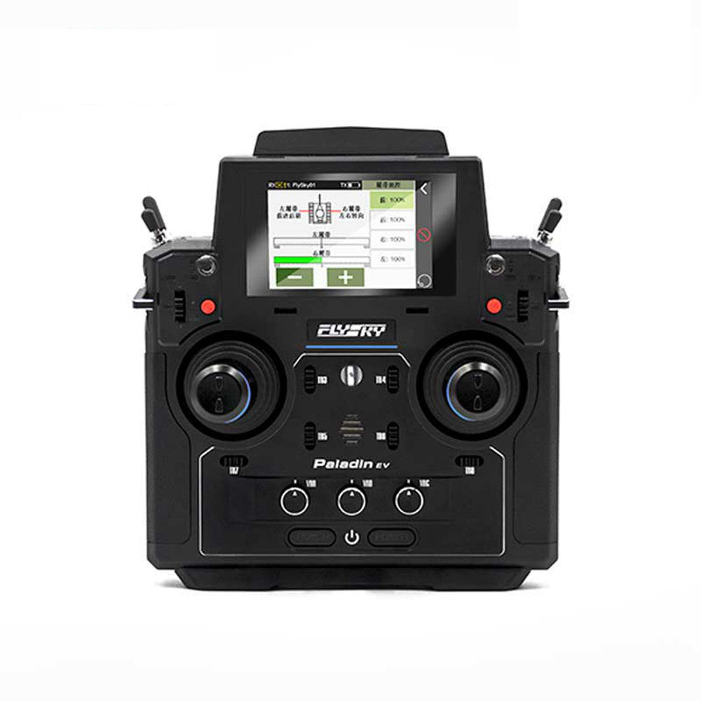 FLYSKY Paladin PL18 EV 2.4G 18CH 5D Hall Sensor Gimbals AFHDS 3 Radio Transmitter 3.5 Inch TFT Touch Screen for RC Engineering Vehicle