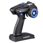 DumboRC X6 2.4GHz 6CH FHSS Radio Transmitter Support Gyro Sensitivity Adjustment with P6FG RC Receiver for JJRC Q65 MN-90 RC Car Boat Tank Model Parts