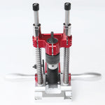 LinkMejor Portable Drill Guide for Straight Holes Built-In Dust Collection Adapter Self-Centering Design for Consistent Hole