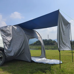 Xmund Camping SUV Tail Tent with Rainfly, Outdoor Car Trunk Tent, Sun Shade for Self-Driving Trips, Multi-functional Bicycle Tent, Providing Shade and Shelter for Car Camping