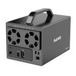 LinkMejor K35274D 4 Bay RAID External Hard Drive Enclosure with HD Port 3.5'' Type-C to SATA HDD SSD Enclosure Support 7 RAID Mode