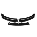 LinkMejor FRONT GLOSS BLACK SPLITTER SPOILER BUMPER LIP For BMW 3 Series F30 2012-15