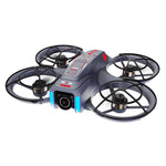 LinkMejor AE21 WiFi FPV with 4.3inch LCD Screen Controller HD Dual Camera Electrically Adjustable Optical Flow Hover Automatic Obstacle Avoidance Circle Protection Brushless 2.4G 4CH 6-Axis Remote Control Toys RC Drone Quadcopter RTF