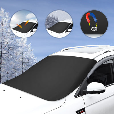 Car Snow Shield Front Windshield Cover Winter Windshield Snow Protection Winter Car Window Snow Shield Frost Antifreeze Cover