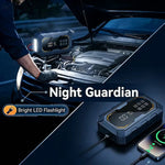 4 In 1 5000A Car Jump Starter with Air Compressor LED Lighting Tire Pump Power Bank Portable 12V Battery Starting Car Battery Charger