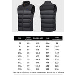 LinkMejor HV-11 Heated Vest 11 Heating Areas Men Jacket Heated Winter Womens Electric Usb Heater Tactical Jacket Man Thermal Vest Body Warmer Coat