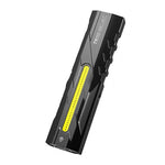 Warsun T9pro 1300LM Ultra-Bright EDC Flashlight Portable Aluminum Alloy Torch with Red Dot Indicator & UV Light for Outdoor Lighting
