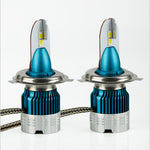 H1/H3/H4/H7/H11/9005/9006 Pair Car LED Headlights 6000K Double Side Headlamp Blubs 4000LM