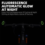 WEST BIKING Adjustable Fluorescent Bicycle Extended Handlebar Lightweight Mountain Bike Bar Ends Deputy Handle