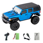 LinkMejor C8801 RTR 1/18 2.4G 4WD RC Car Rock Crawler Off-Road Climbing Truck Full Proportional LED Light Vehicles Models Toys