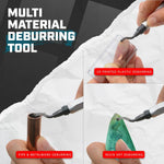 Deburring Tool with 10 BS1010/BS1018 Steel Swivel Blades Works on Metal Resin PVC Pipes Copper Plastic and 3D Printed Edges Plumbing & 3D Printing Burr Removal Reamer Tool