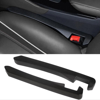 2PCS Car Seat Leak-proof Plug Strip Seat Storage Box Car Seat Gap Plug Car Seat Gap Filler with Seat Belt Holes Car Gap Strip Stop Cellphone Wallet Keys Coins From Dropping