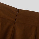 LinkMejor Mens Ruched Crossover Design Pant Fashion Solid Color High Waist Casual Long Trousers for Male