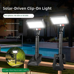 Bikight YX-672L Solar Motion Sensor Light IP65 Waterproof Outdoor Garden Wall Lamp 3 in 1 Dual USB Charging 360 Adjustable Camping Flashlight
