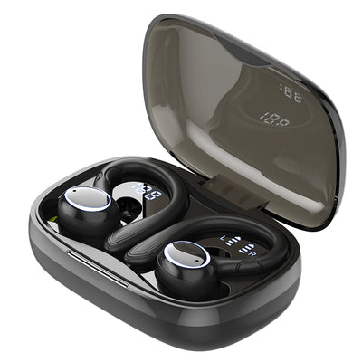 i25 TWS Wireless Earbuds bluetooth Earphone 10mm Composite Diaphragm HiFi Bass Sound LED Power Display Smart Touch Control Earhooks Sports Headphones