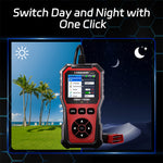 LinkMejor KW330 OBDII EOBD CAN Engine Code Reader 2.8-inch TFT Screen Battery Test Multi-language Car Diagnostic Tool OBD2 Scanner