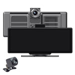 LinkMejor 10.26 Inch 2 Lens 4K Car Radio Player GPS Stereo Android Auto Wireless Carplay Dash Cam Wireless Recorder Dual-Channel Camera