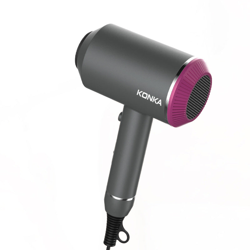 LinkMejor KG-1601 Hair Dryer 1600W 3 Drying Modes with Focused Airflow Nozzle Detachable Rear Cover 220V