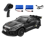 LinkMejor 268 1/16 2.4G 2WD RTR Full Scale Mini GTR R35 Drift RC Car W/ Gyro Two Speed LED Lights Vehicle Models