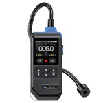 LinkMejor GD-02 Portable Combustible Gas Detector 36cm Flexible Probe Detects Methane Propane Isobutane Real-Time Display 50000ppm Range Triple Alarm System