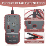 12V LED Car Battery & Relay Tester Quick Diagnostic Tool for Automotive Electrical Problems Supports 4/ 5 Pin Relays