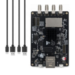 Pluto+ 70MHz~6GHZ AD9363 SDR Radio Receiver Dual Channels TX RX High-Speed Onboard Gigabit Ethernet Development Board Kit