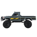 LinkMejor YK41011 1/10 2.4G 4WD LC79 RC Car Rock Crawler Two Speed Manual Differential Lock LCG Chassis Portal Axle LED Lights Monster Off-Road Climbing Truck Vehicles Models Hobbywing ESC Oil Shocks Toys
