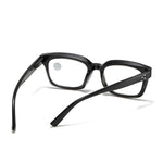 Classic Square Black Reading Glasses for Men Women HD Anti-blue Light Eye Protection Presbyopia Eyeglasses
