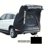 Xmund Camping Car Rear Tent Outdoor Car Trunk Tent Canopy Car Trunk Extension Tent Sunshine-Proof Camping Equipment Travel Supples