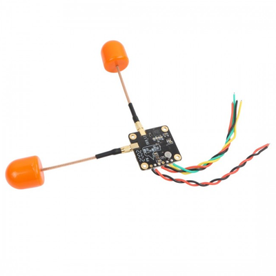 LinkMejor New Era Dual Antenna VTX 5.8G 25mw/50mw/200mw/400mw Switchable FPV Transmitter Support Smart Audio and Tramp