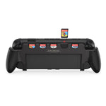 LinkMejor TNS-3179 Switch2 Console Grip Ergonomic Hand Grip 5 Game Card Slots Built-in Stand Portable Gaming Accessories for Nintendo Switch2