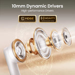 HAYLOU HQ5 Wireless bluetooth 6.0 Earphone 10mm Dynamic Drivers Low Latency Touch Control In-ear Sports Headphones