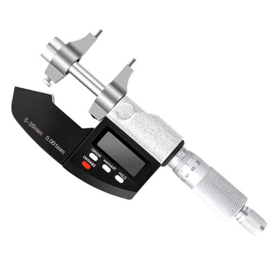 LinkMejor Carbide Tipped Electronic Outside Micrometer 0-25mm Range with Digital Display Perfect for Woodworking and DIY Projects Precise Durable Measurement Tool