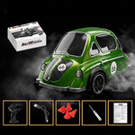 FQD77 RTR 1/43 2.4G Tricycle Drift Vintage RC Car Drift Desktop Racing Vehicles Models for Boy Birthday Gift